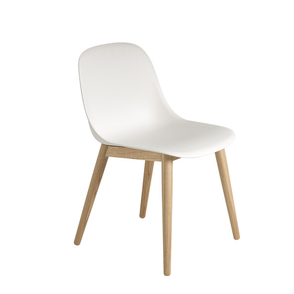 Muuto Fiber Side Chair wood legs