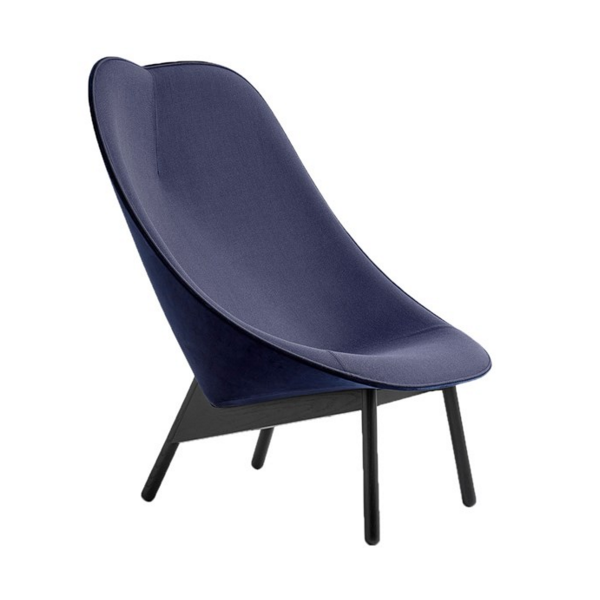 hay_uchiwa lounge chair_black_harald_canvas