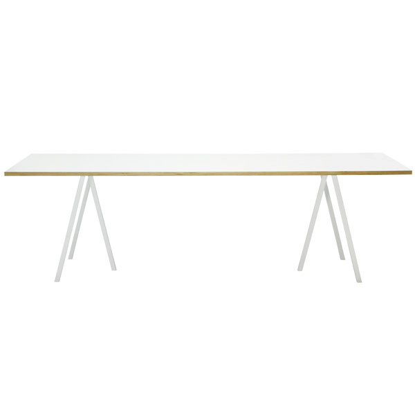 Loop Stand Table, valkoinen, 4 kokoa