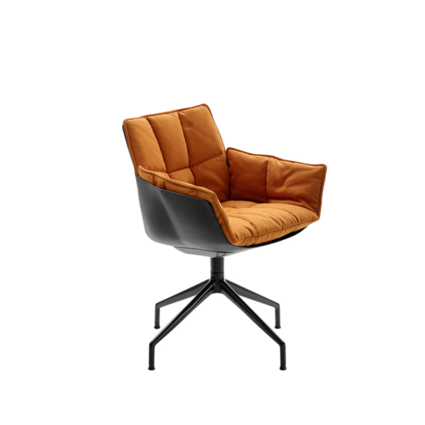 B&B Italia Husk, small swivel armchair - Formverk