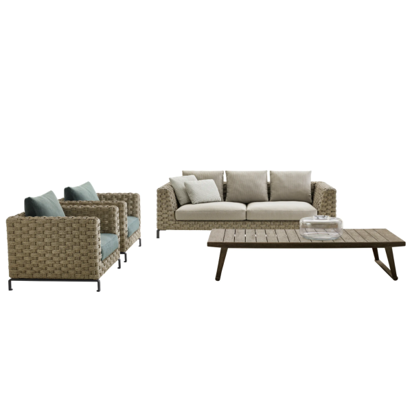 B&B Ray Outdoor Chaise Longue