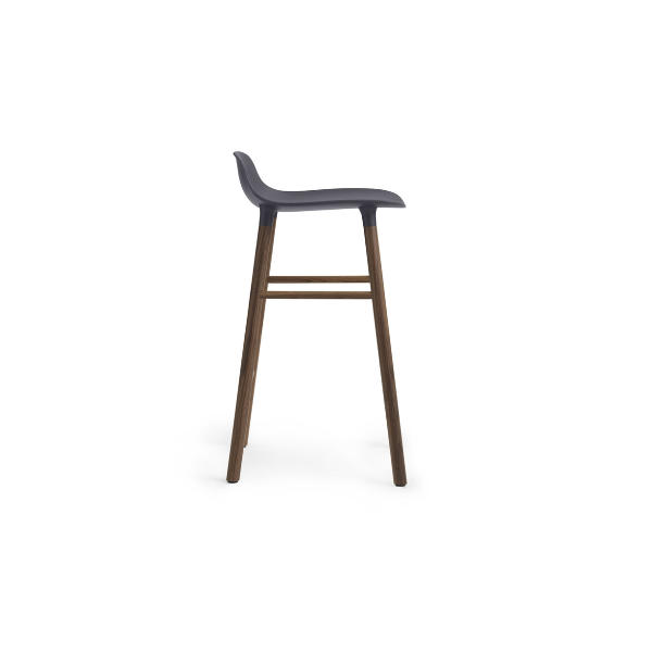 Form Barstool 65, walnut