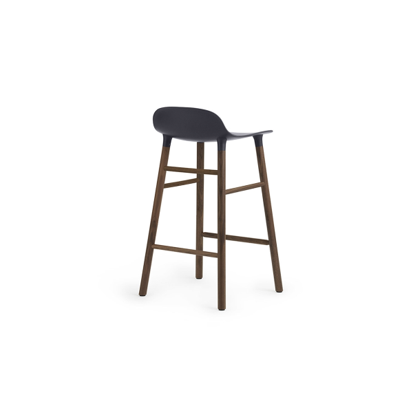 Form Barstool 65, walnut
