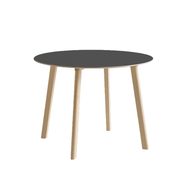 CPH Deux 220 Table, ø 98 beech