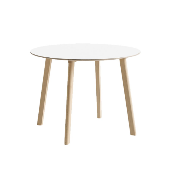 CPH Deux 220 Table, ø 98 beech
