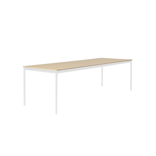 base table oak/white