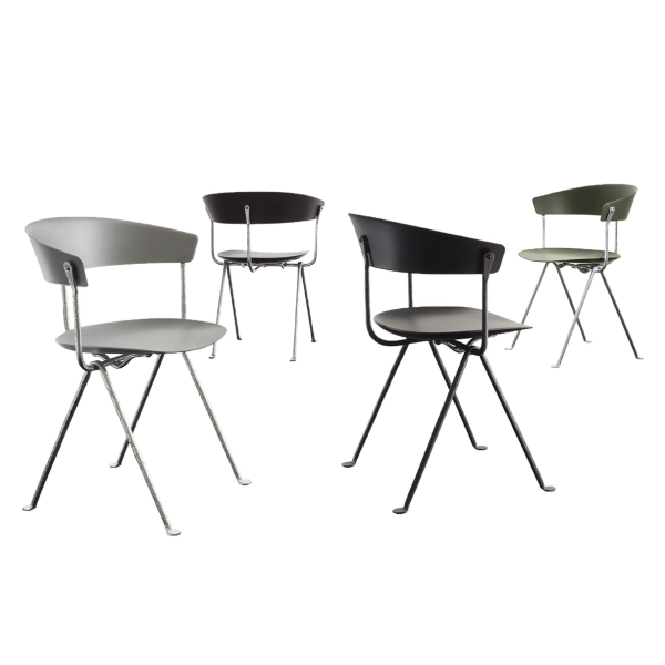 Officina Chair Galvanized