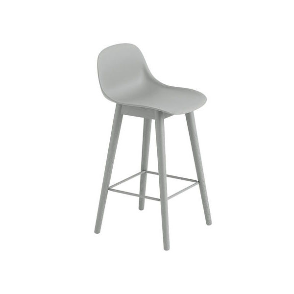 Muuto Fiber Counter stool w/back