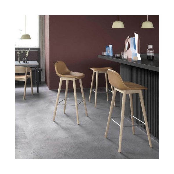 Muuto Fiber Counter stool w/back