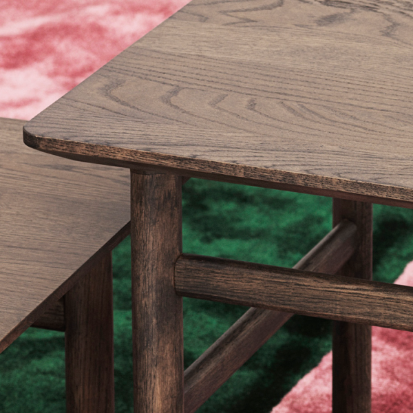Normann Copenhagen_Grow Coffee Table stained Oak