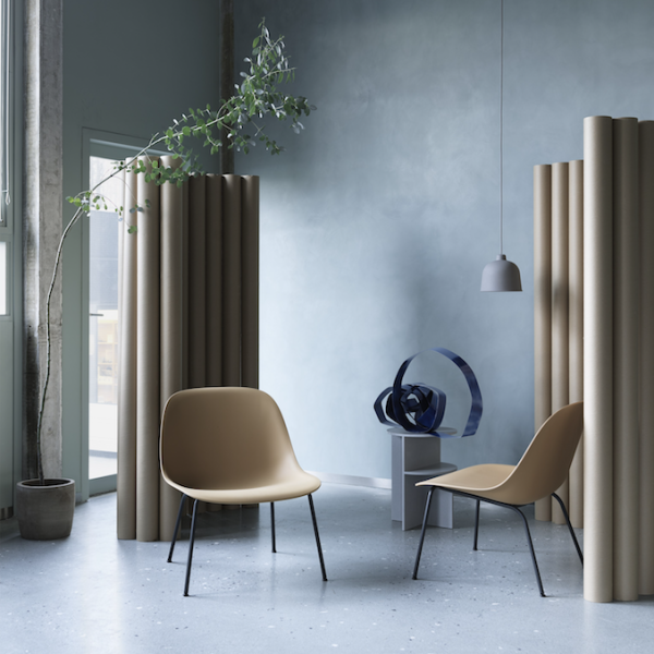 muuto_Fiber Lounge Chair_tube base_fiber seat