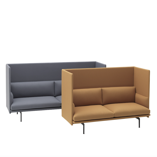 muuto_Outline Highback sofa, 3-seater
