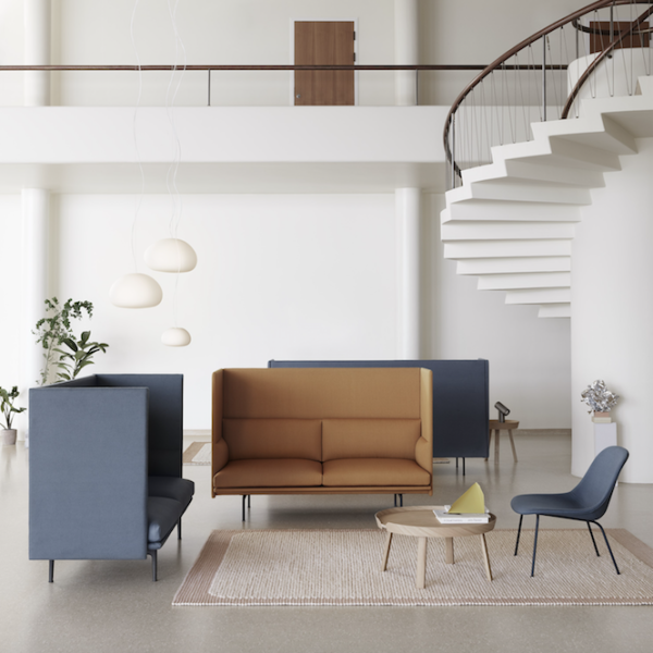muuto_Outline Highback sofa, 3-seater