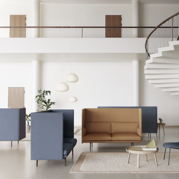 muuto_Outline Highback sofa, 2-seater