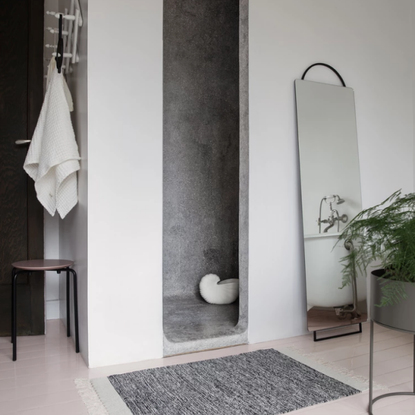 ferm living_adorn full size mirror_black