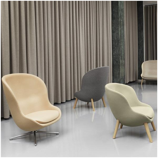normann copenhagen_Hyg Lounge Chair High_Swivel