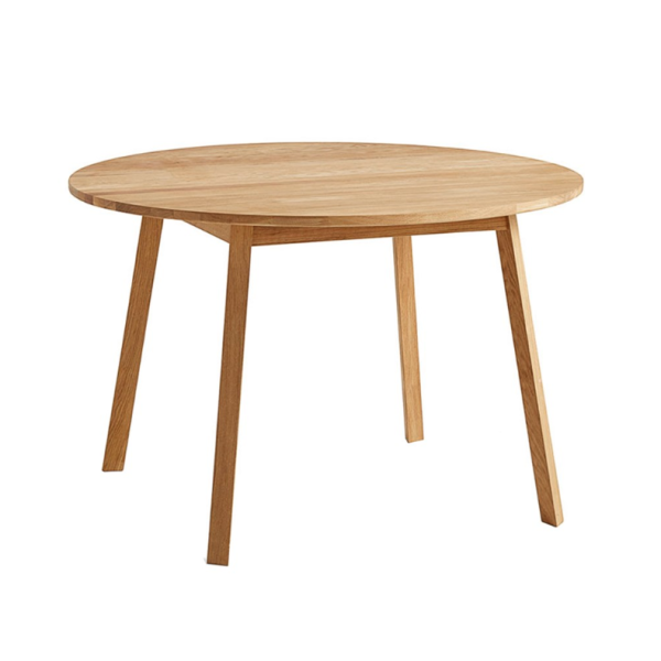 hay_Triangle Leg Table_clear lac oak