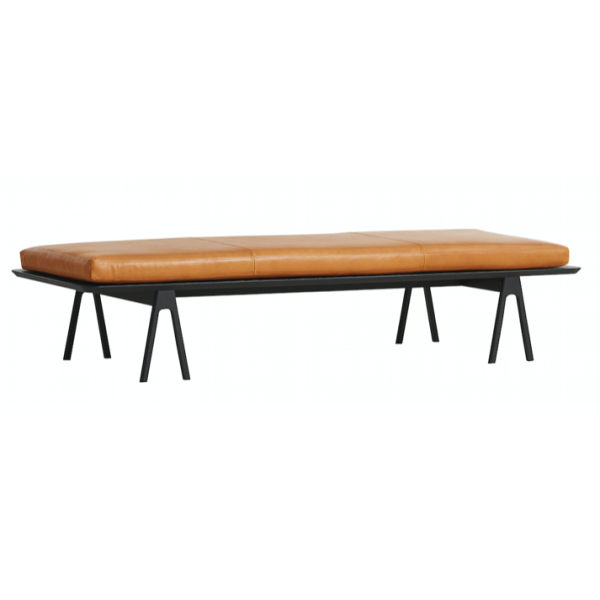 woud_Level Daybed_cognac_black