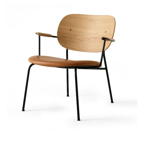 menu_co lounge chair_oak_dakar cognac