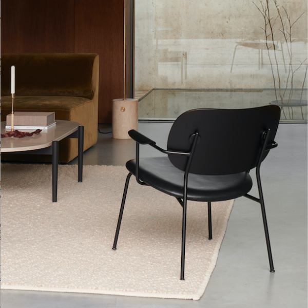 menu_co lounge chair_black oak_dakar black