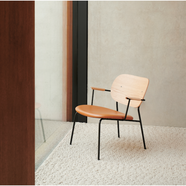 menu_co lounge chair_oak_dakar cognac