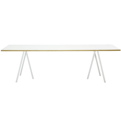 Loop Stand Table, valkoinen, 4 kokoa