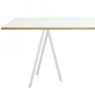 Loop Stand Table, valkoinen, 4 kokoa