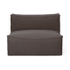 Catena Sofa - Center Module, 2 kokoa, 2 väriä