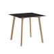 CPH Deux 210 Table, 75 x 75  beech
