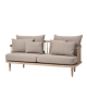 Fly Sofa SC2, vaalea