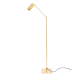 Lettura floorlamp, 4 materiaalivaihtoehtoa