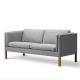 fredericia_2335_2,5-seater sofa_Hallingdal130_oiled oak