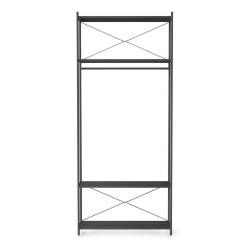 Punctual Shelving System 6x1, vaatetangolla