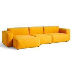 Mags Soft Low sohva 3 - istuttava, comb. 10, Metaphor keltainen