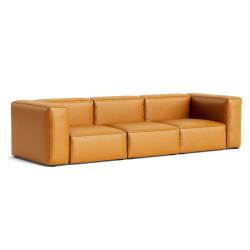 Mags Soft sohva 3 - istuttava, comb. 1, konjakkinahka