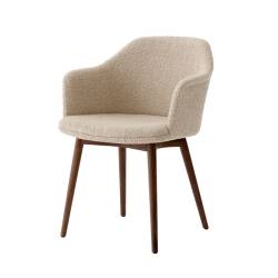 Rely Armchair HW79, pähkinäjalat, verhoiltu