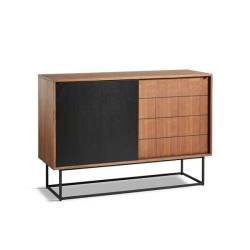 Virka kaappi, korkea, pähkinä