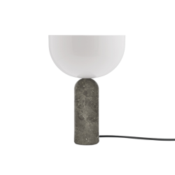 Kizu pöytävalaisin, harmaa marmori, 2 kokoa