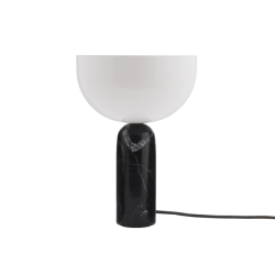 Kizu pöytävalaisin, musta marmori, 2 kokoa