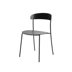 Missing Chair, musta / musta