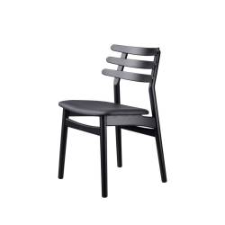 J48 tuoli, nahkaverhoiltu, 2 väriä