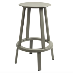 Revolver baarituoli, harmaa 75 cm