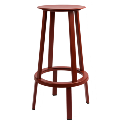 Revolver baarituoli, punainen 75 cm