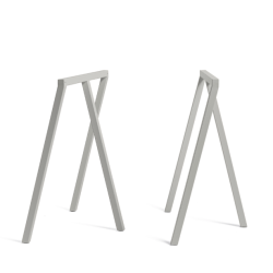 Loop Stand Frame pöydänjalat, harmaa