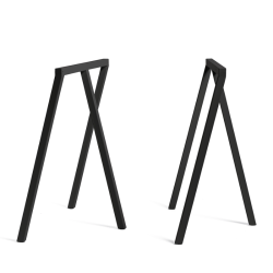 Loop Stand Frame pöydänjalat, musta