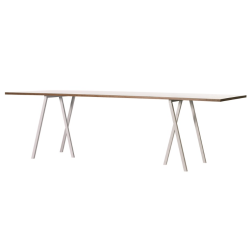 Loop Stand Table, valkoinen, 4 kokoa