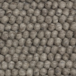 Peas Rug, Dark Grey, 3 kokoa