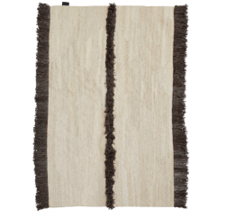 Nurja Rug, 180x300 cm, solmittu, Musta