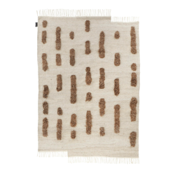 Laine Rug, ruskea/Natural White, kudottu, 2 kokoa