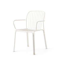 Thorvald Armchair/ulkotuoli SC 95, Ivory, HETI VARASTOSSA